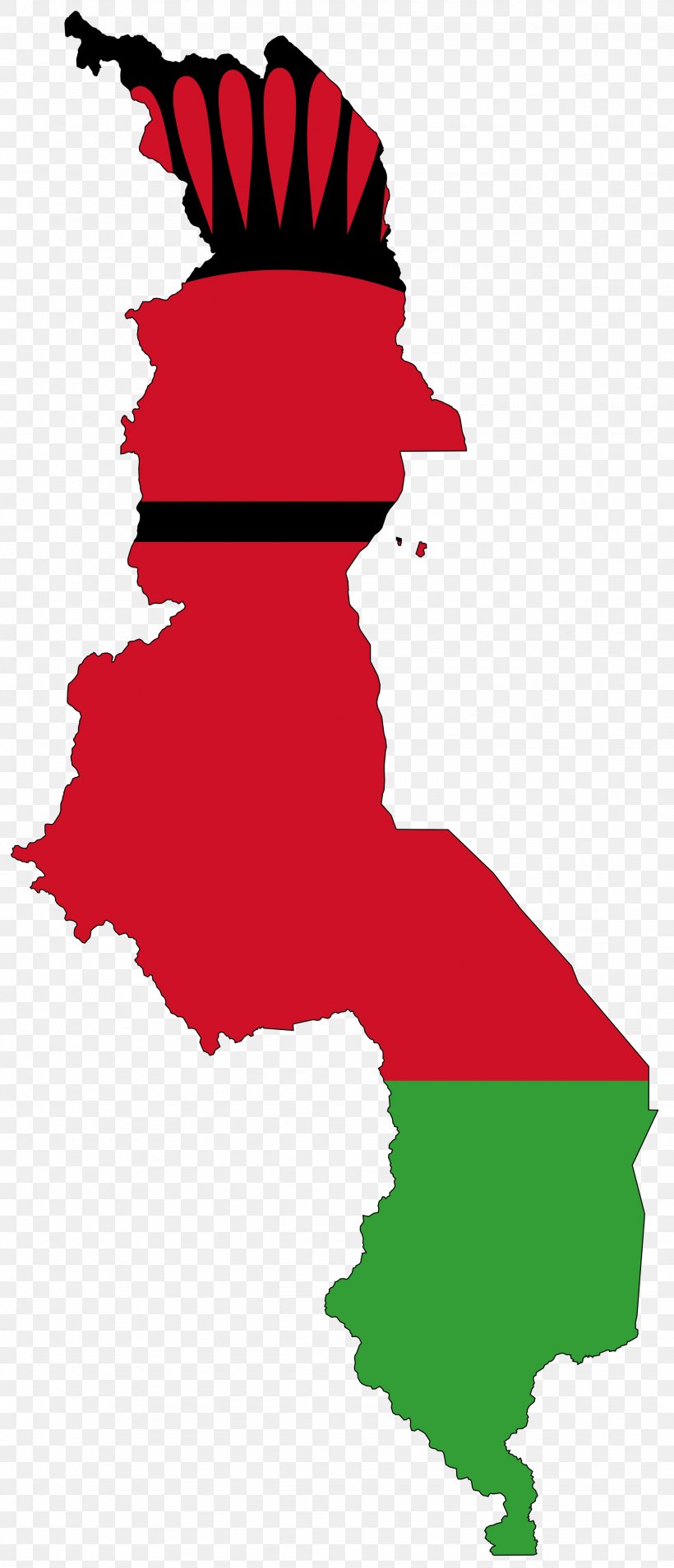 Flag Of Malawi Map National Flag, PNG, 2048x4768px, Flag Of Malawi, Area, Art, Artwork, Black And White Download Free