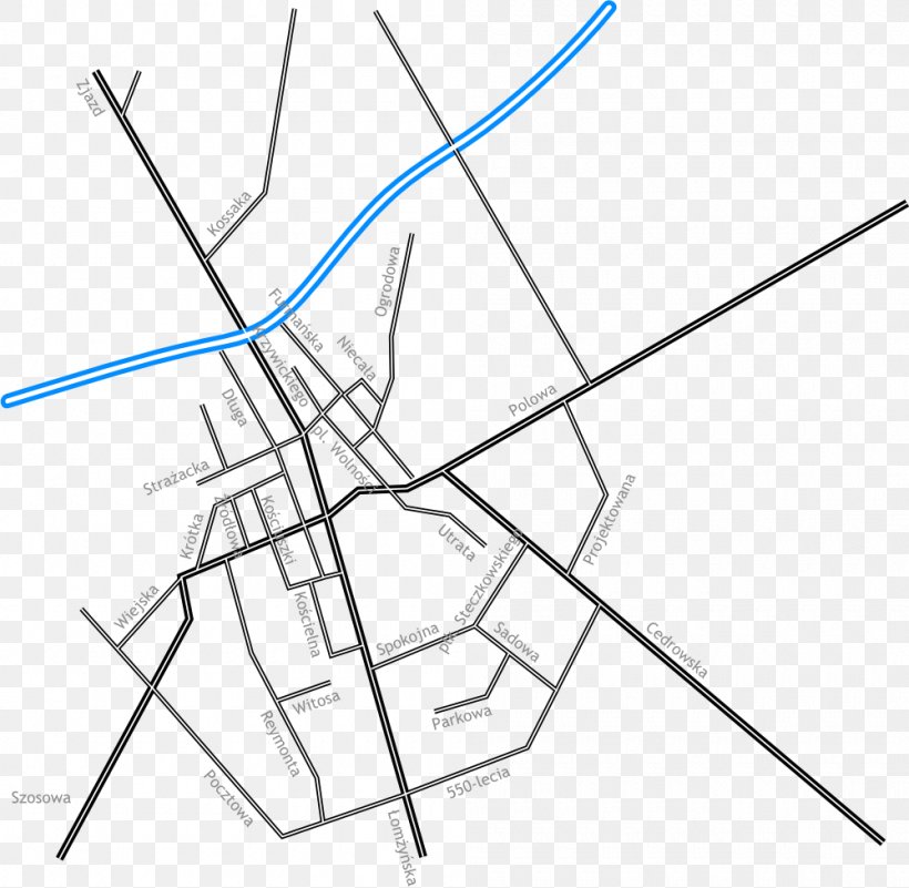 Liaoyang Road Map Vector Map City Map, PNG, 1000x977px, Liaoyang, Area, Black And White, City Map, Diagram Download Free