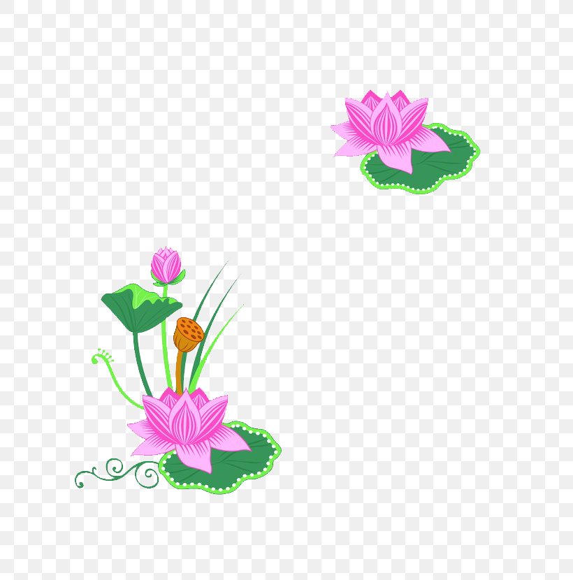 Nelumbo Nucifera Clip Art, PNG, 634x830px, Nelumbo Nucifera, Cartoon, Chinoiserie, Cut Flowers, Flora Download Free
