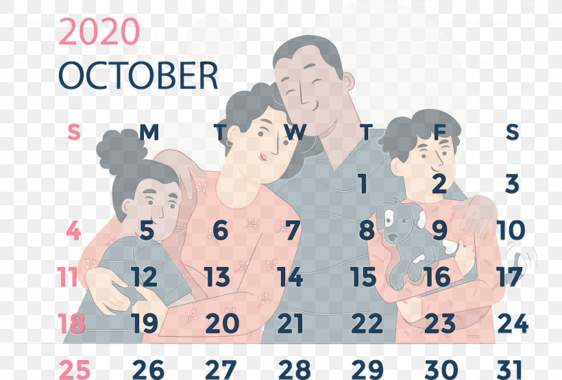 Text Cartoon Font Pattern Love My Life, PNG, 3000x2032px, October 2020 Calendar, Area, Cartoon, Conversation, Happiness Download Free