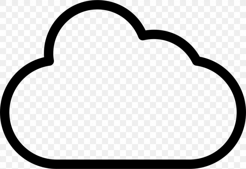Symbol Cloud Computing Clip Art, PNG, 980x674px, Symbol, Area, Black And White, Cloud, Cloud Computing Download Free
