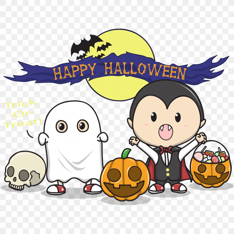 Halloween Trick-or-treating Character Clip Art, PNG, 1200x1200px, Cartoon, Animal, Art, Artwork, Clip Art Download Free