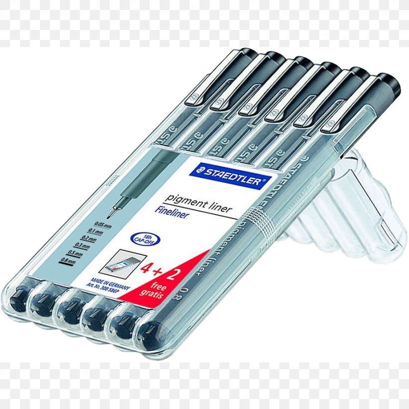 Staedtler 308 Pigment Fineliner Marker Pen Technical Pen, PNG, 921x921px, Staedtler, Color, Fountain Pen, Hardware, Marker Pen Download Free