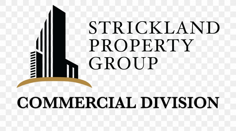 Strickland Property Group Real Estate Commercial Property House, PNG, 2700x1500px, Real Estate, Black, Brand, Business, Commercial Property Download Free