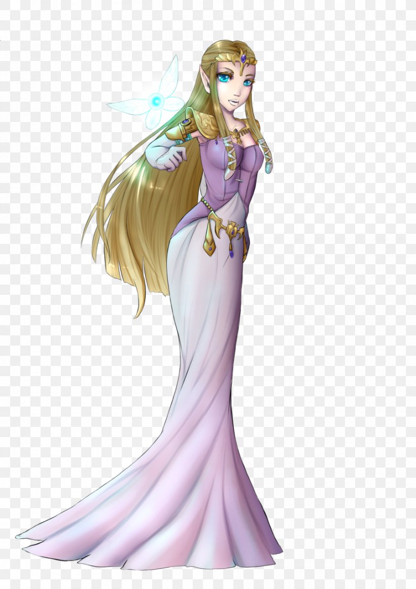 The Legend Of Zelda: Skyward Sword Princess Zelda Link Wii The Legend Of Zelda: Ocarina Of Time, PNG, 900x1273px, Watercolor, Cartoon, Flower, Frame, Heart Download Free
