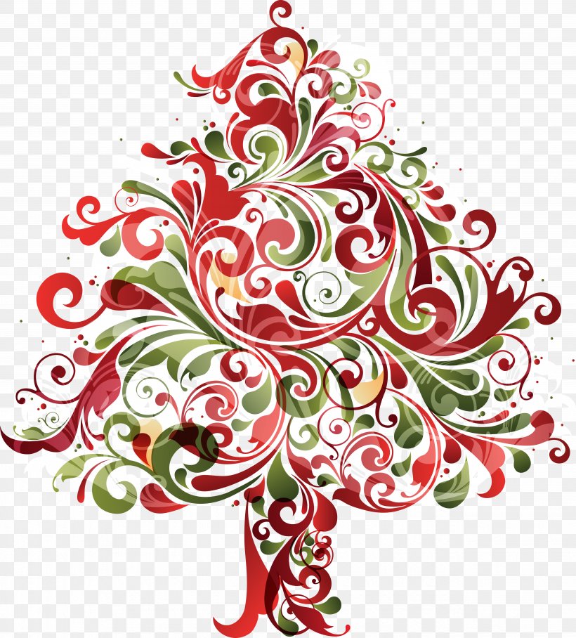 Christmas Tree Clip Art, PNG, 5091x5641px, Christmas, Art, Artwork, Christmas Decoration, Christmas Ornament Download Free