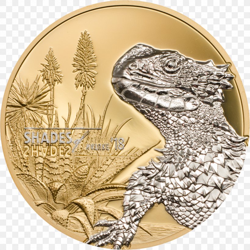 Giant Girdled Lizard Silver Coin Gold, PNG, 1501x1501px, Giant Girdled Lizard, Coin, Color, Cook Islands, Currency Download Free