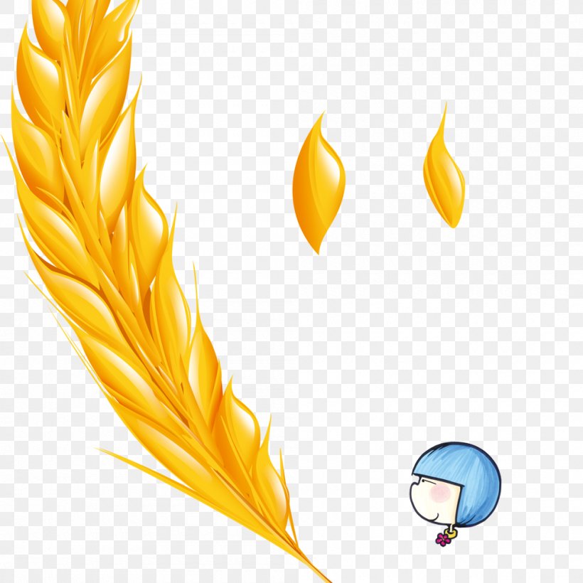Gold, PNG, 1000x1000px, Gold, Cartoon, Commodity, Ear, Feather Download Free