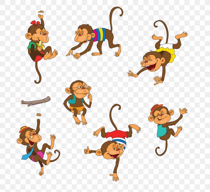 Ape Monkey Clip Art, PNG, 1269x1162px, Ape, Art, Cartoon, Fashion Accessory, Monkey Download Free