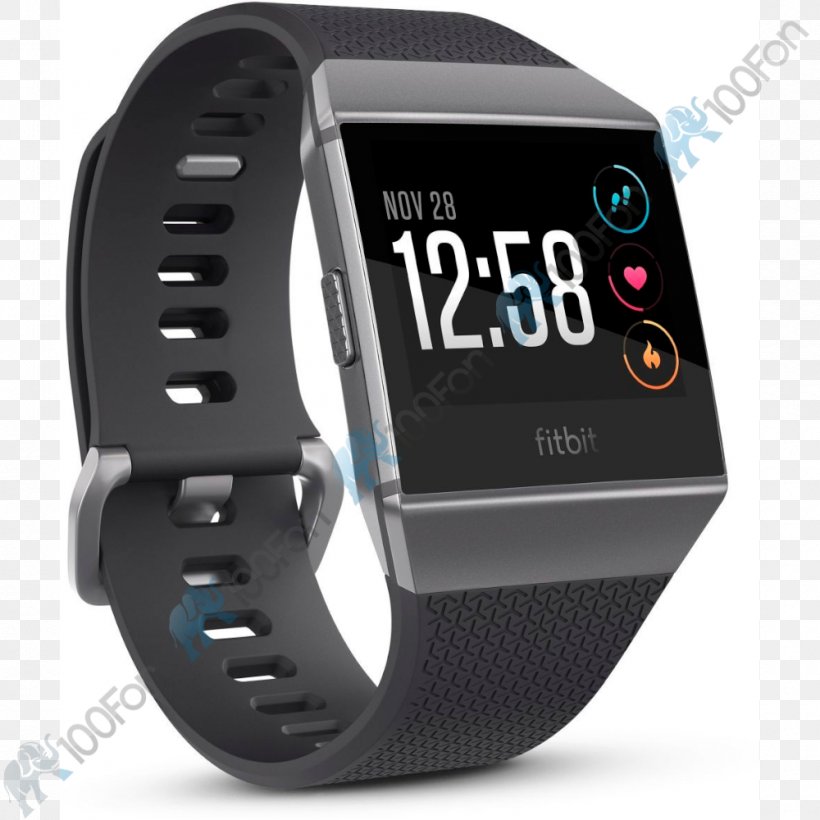 Fitbit Ionic Activity Tracker Physical Fitness Smartwatch, PNG, 1000x1000px, Fitbit Ionic, Activity Tracker, Brand, Communication Device, Electronics Download Free