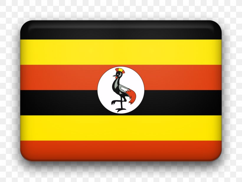 Flag Of Uganda National Flag Vector Graphics, PNG, 1280x960px, Uganda, Bird, Flag, Flag Of Uganda, Map Download Free