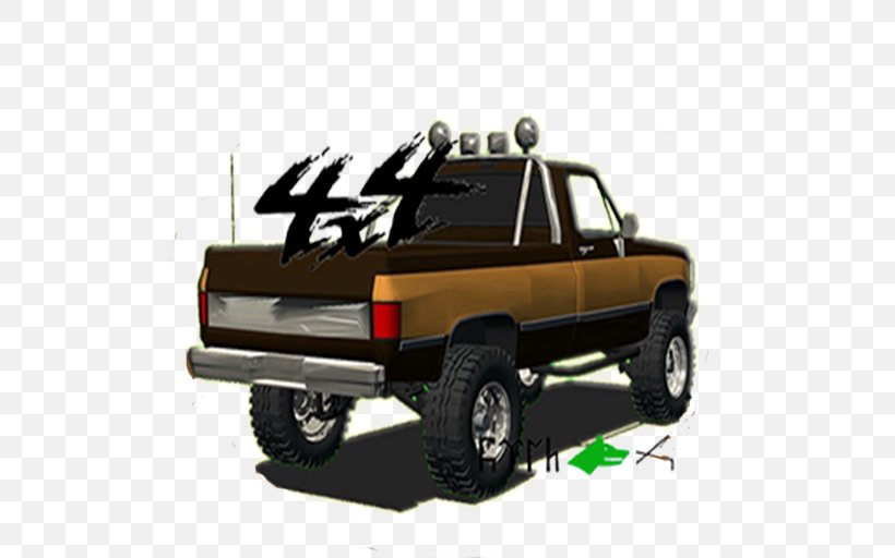 Pickup Truck Off-Road 4x4 Hill Driver Sport Utility Vehicle Off-Road 4x4: Hill Driver 3 4x4 OFF-ROAD, PNG, 512x512px, Pickup Truck, Android, Auto Part, Automotive Exterior, Automotive Tire Download Free