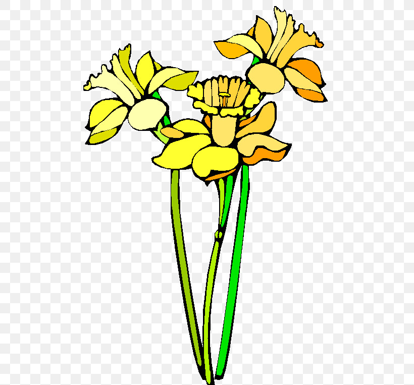 Flower Yellow Cut Flowers Plant Plant Stem, PNG, 490x762px, Flower, Cut Flowers, Narcissus, Pedicel, Petal Download Free