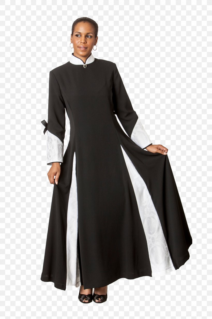 Robe Dress Clerical Clothing Clergy, PNG, 1288x1932px, Robe, Abaya, Black, Blouse, Bride Download Free