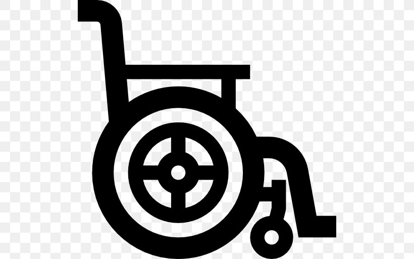 Wheelchair Digital Card Brand Disability Clip Art, PNG, 512x512px, Wheelchair, Area, Black And White, Brand, Digital Card Download Free