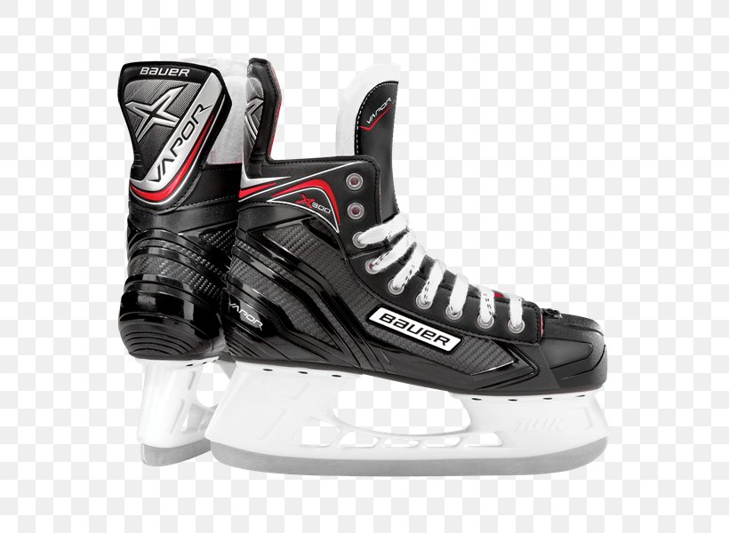 Bauer Hockey Ice Skates Ice Hockey Equipment Ice Skating, PNG, 555x600px, Bauer Hockey, Athletic Shoe, Basketball Shoe, Black, Centerman Download Free