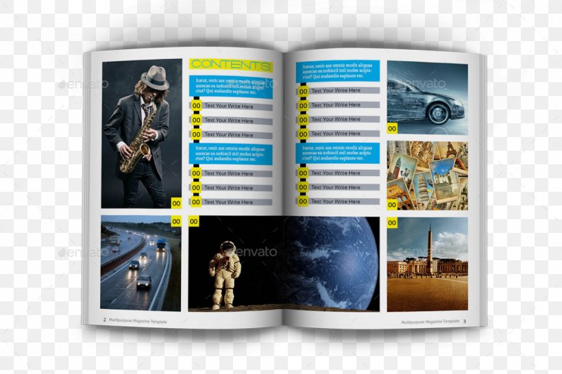 Graphic Design Page Layout Magazine, PNG, 1000x667px, Page Layout, Brand, Brochure, Color, Magazine Download Free