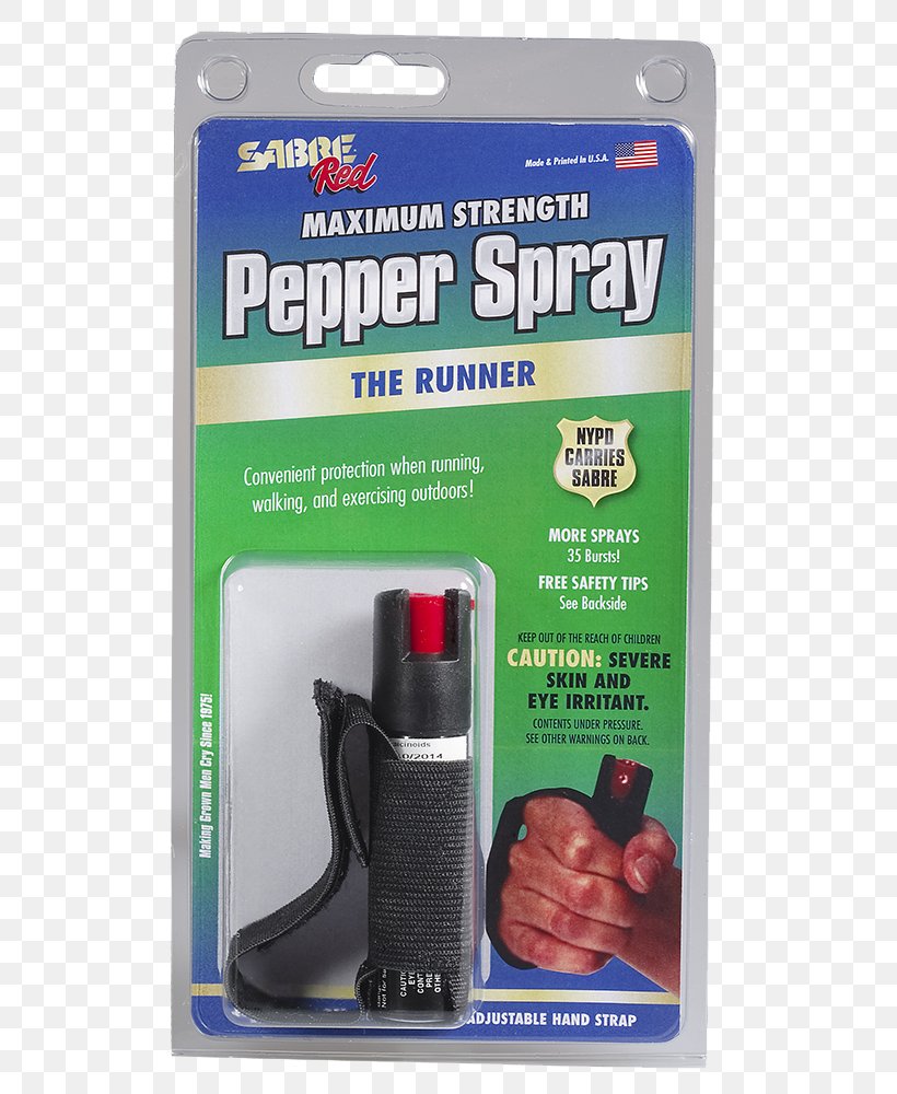 Pepper Spray Sabre Self-defense Tear Gas Police, PNG, 555x1000px, Pepper Spray, Aerosol Spray, Electroshock Weapon, Firearm, Foam Download Free