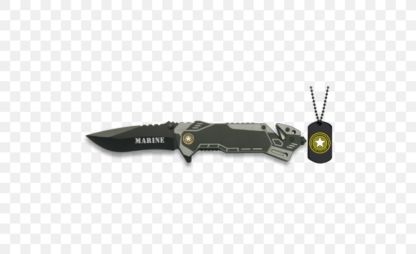 Pocketknife Blade Navaja Albainox Marine, PNG, 500x500px, Knife, Blade, Bowie Knife, Cold Weapon, Handle Download Free