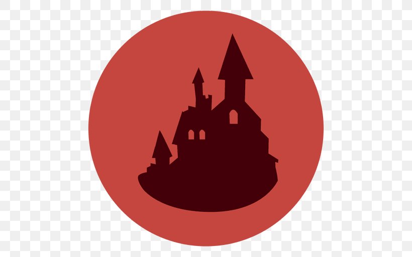 Silhouette Clip Art, PNG, 512x512px, Silhouette, Cartoon, Castle, Red, Symbol Download Free