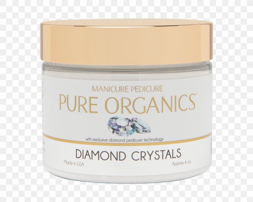 Cream Pure Organic Diamond Crystal Product, PNG, 1000x800px, Cream, Crystal, Diamond, Skin Care Download Free