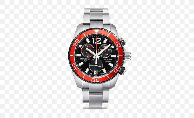 Automatic Watch Certina Kurth Frxe8res Chronograph Quartz Clock, PNG, 500x500px, Watch, Automatic Watch, Brand, Certina Kurth Frxe8res, Chronograph Download Free