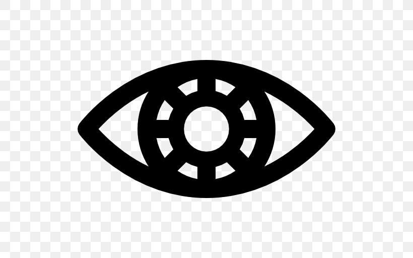 Eye, PNG, 512x512px, Eye, Black And White, Brand, Flat Design, Human Eye Download Free