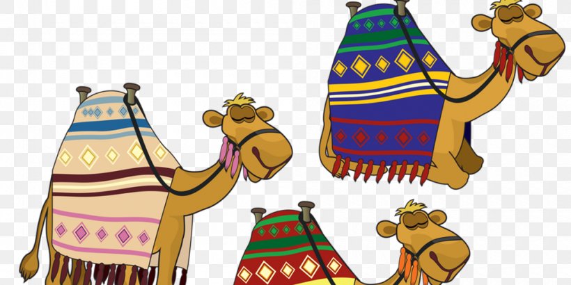 Bactrian Camel Camel, PNG, 1000x500px, Bactrian Camel, Arabian Camel, Camel, Camelid, Cartoon Download Free