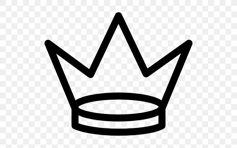 Crown, PNG, 512x512px, Crown, Area, Black And White, Coroa Real, Drawing Download Free