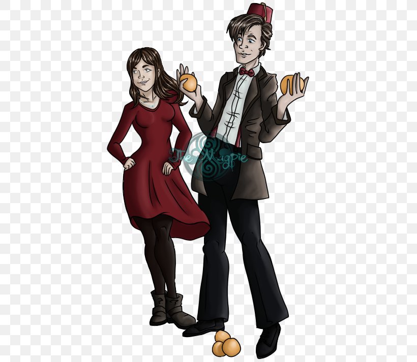 Eleventh Doctor Clara Oswald Doctor Who Tenth Doctor, PNG, 407x713px, Eleventh Doctor, Art, Cartoon, Clara Oswald, Doctor Download Free