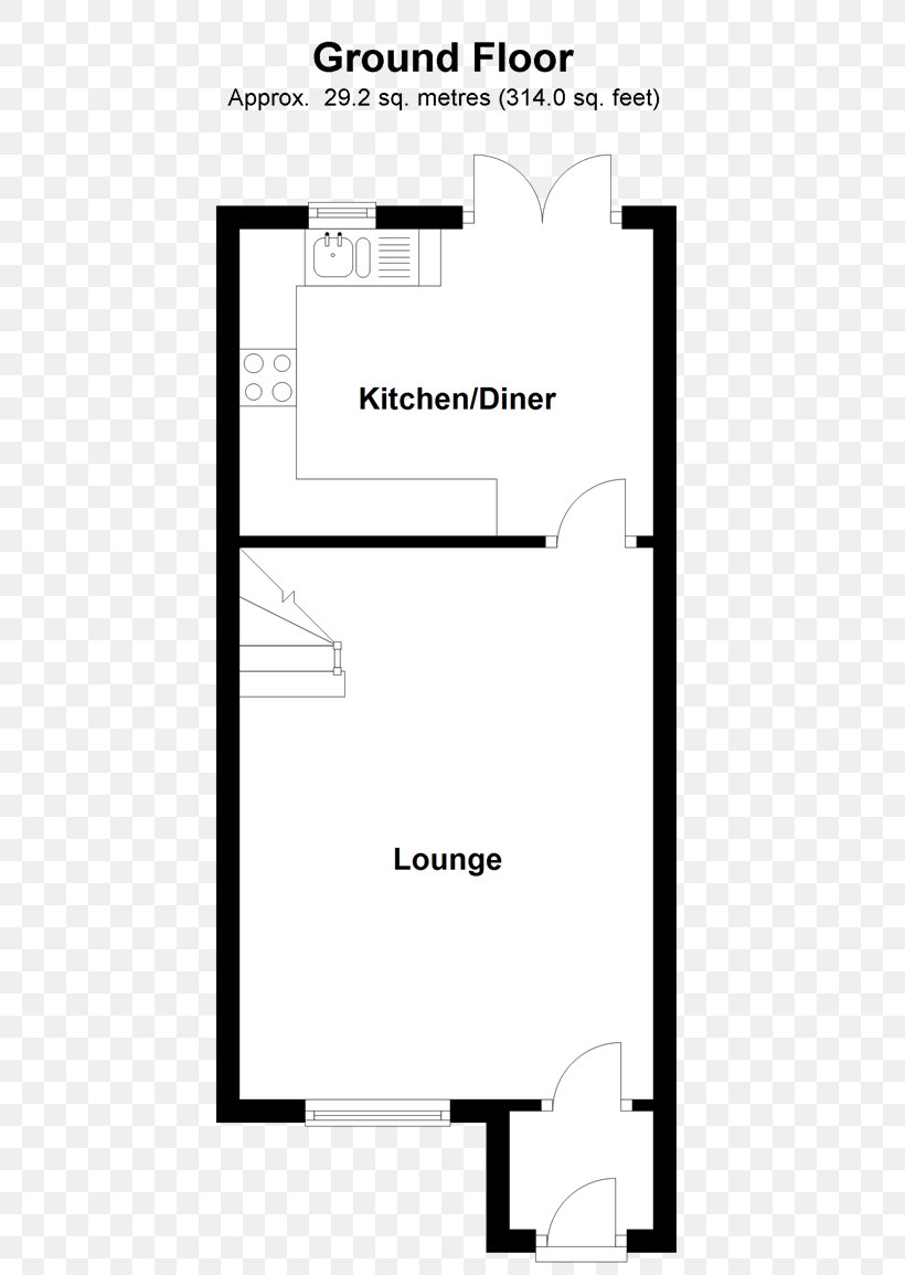 Floor Plan Apartment House Building Open Plan, PNG, 520x1155px, Floor Plan, Apartment, Area, Bedroom, Black And White Download Free