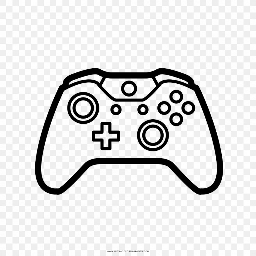 Xbox 360 Controller Xbox One Controller Game Controllers Video Game, PNG, 1000x1000px, Xbox 360 Controller, All Xbox Accessory, Area, Auto Part, Black Download Free