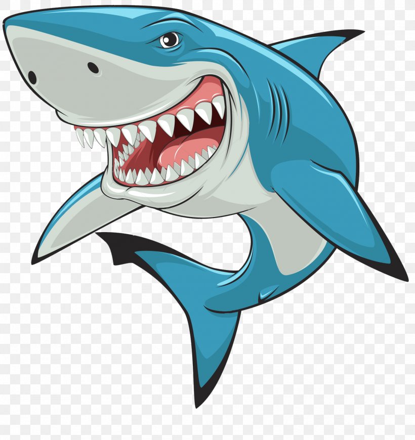 Great White Shark Clip Art, PNG, 1500x1592px, Shark, Bull Shark, Cartilaginous Fish, Drawing, Fictional Character Download Free