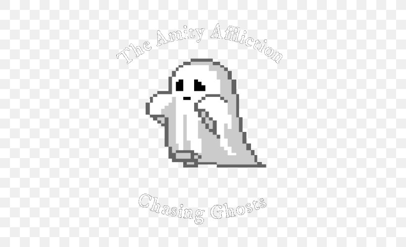 Pixel Art Ghost, PNG, 500x500px, Pixel Art, Art, Bead, Black And White, Brand Download Free