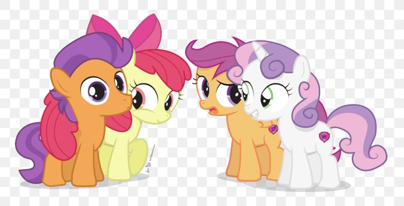 Scootaloo Apple Bloom Sweetie Belle Applebloom DeviantArt, PNG, 800x419px, Watercolor, Cartoon, Flower, Frame, Heart Download Free