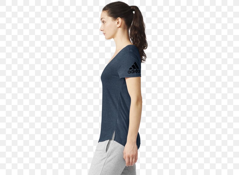 T-shirt Shoulder Sleeve Top Adidas, PNG, 600x600px, Tshirt, Adidas, Arm, Blue, Clothing Download Free