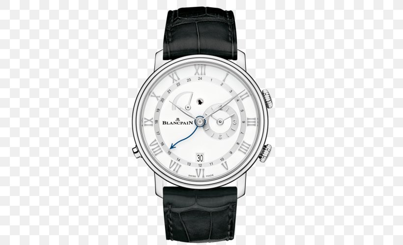 Villeret Blancpain Watch Le Brassus Chronograph, PNG, 500x500px, Villeret, Blancpain, Blancpain Fifty Fathoms, Brand, Chronograph Download Free