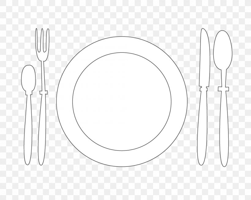 White Line Art Material, PNG, 1000x800px, White, Black And White, Cutlery, Fork, Kitchen Utensil Download Free
