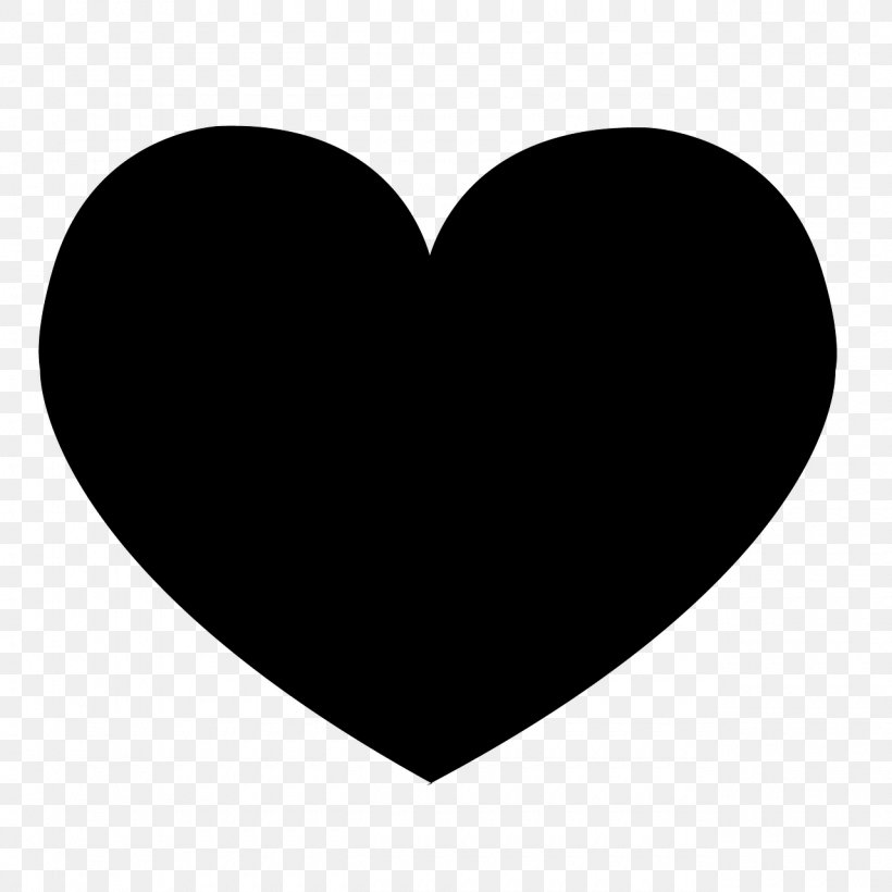Silhouette Heart Shape, PNG, 1280x1280px, Silhouette, Black, Black And White, Drawing, Font Awesome Download Free