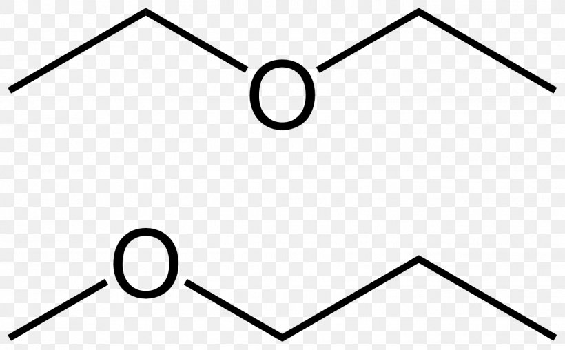 Diethyl Ether Structural Isomer Chemistry, PNG, 1422x881px, Ether, Area, Atom, Black, Black And White Download Free