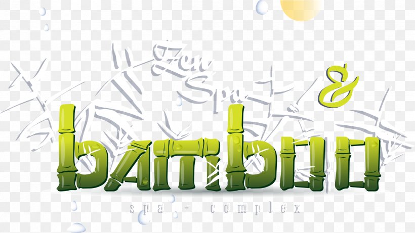 Green Bamboo Logo, PNG, 2425x1364px, Green, Area, Art, Bamboo, Banco De Imagens Download Free