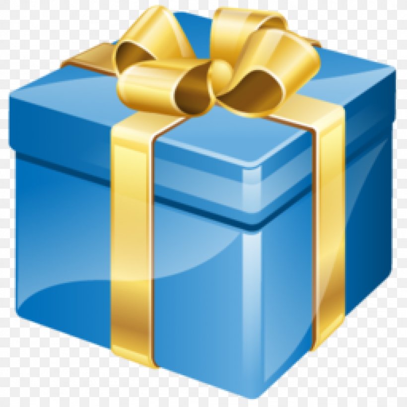 Santa Claus Gift, PNG, 1024x1024px, Santa Claus, Birthday, Blue, Box, Brand Download Free