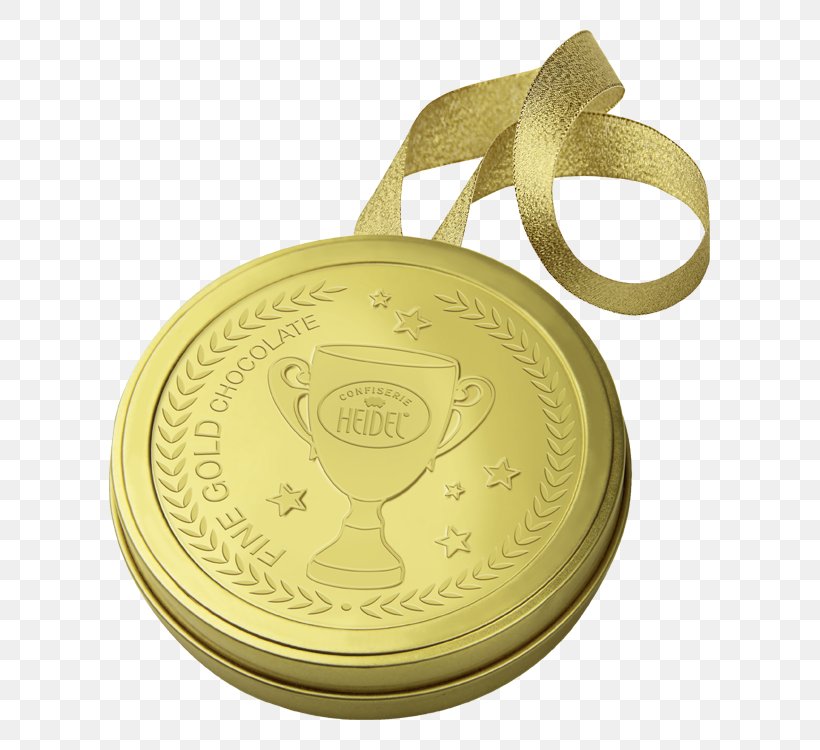 Heidel Gold-Medaille Medal Milk Chocolate, PNG, 750x750px, Gold, Amazoncom, Brass, Chocolate, Coin Download Free