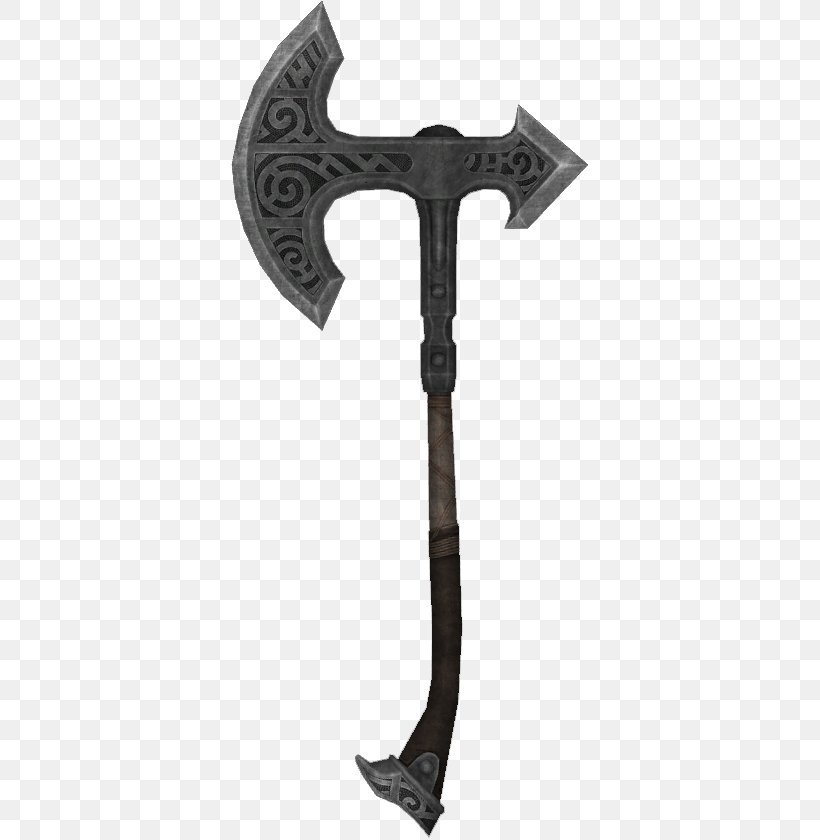 Battle Axe The Elder Scrolls V: Skyrim Pole Weapon, PNG, 630x840px, Axe, Antique Tool, Battle Axe, Blade, Cleaver Download Free