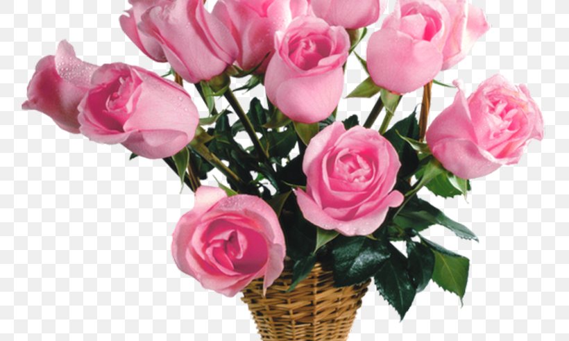 Garden Roses Pink Flowers Flower Bouquet, PNG, 800x491px, Rose, Artificial Flower, Basket, Bouquet, Cut Flowers Download Free