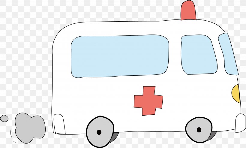 Ambulance, PNG, 2607x1570px, Ambulance, Area, Artworks, Brand, Cartoon Download Free