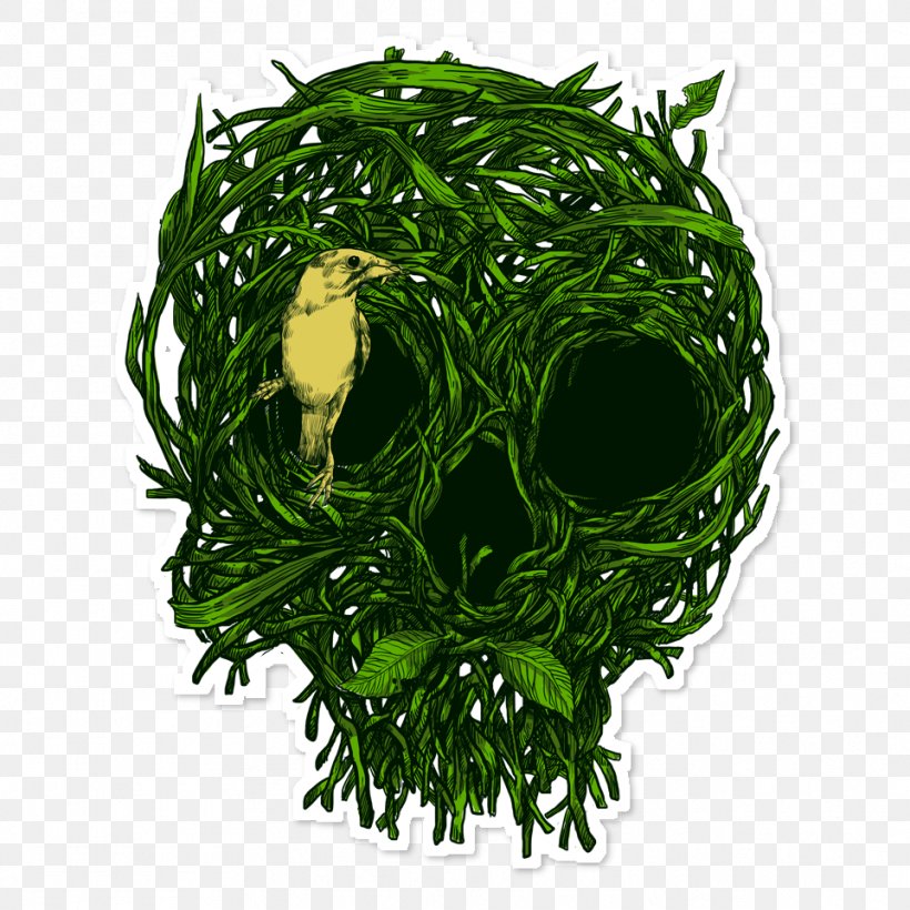 Bird Nest Human Skull Symbolism Tattoo Skull Art, PNG, 962x962px, Nest, Art, Bird Nest, Bone, Carbine Download Free
