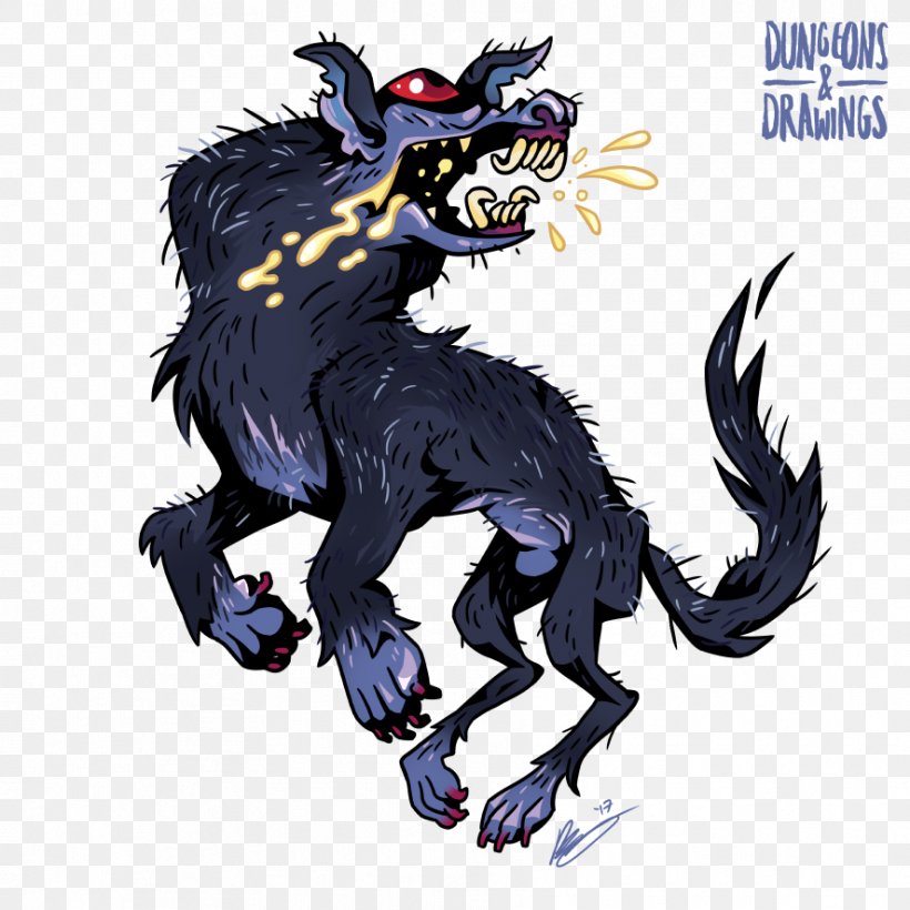 Dungeons & Dragons Werewolf Barghest Legendary Creature Hellhound, PNG, 886x886px, Dungeons Dragons, Barghest, Carnivoran, Demon, Dog Download Free