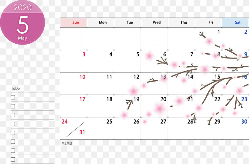 May 2020 Calendar May Calendar 2020 Calendar, PNG, 3000x1982px, 2020 Calendar, May 2020 Calendar, Circle, Diagram, Line Download Free