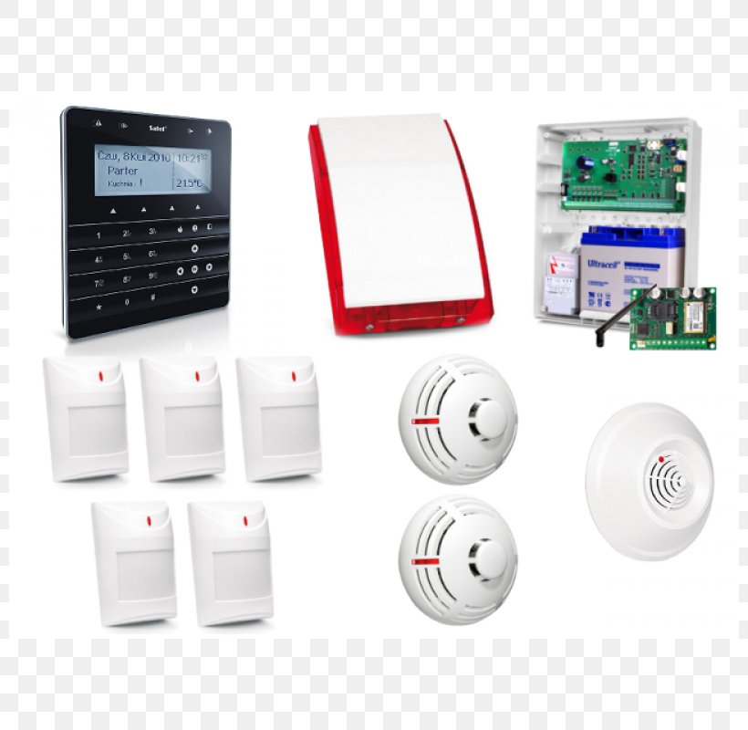 Security Alarms & Systems Passive Infrared Sensor Motion Sensors General Packet Radio Service, PNG, 800x800px, Security Alarms Systems, Alarm, Alarm Device, Allegro, Comparison Shopping Website Download Free